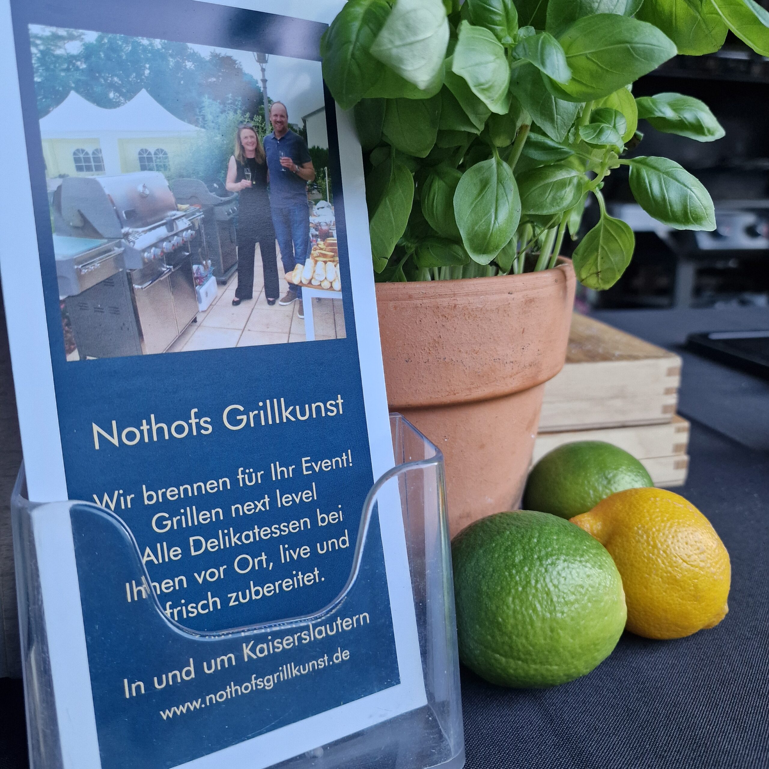 Familie Nothof: Catering - Grillkunst - Sommerbarbecue - Hochzeitscatering - Imsweiler Mühle
